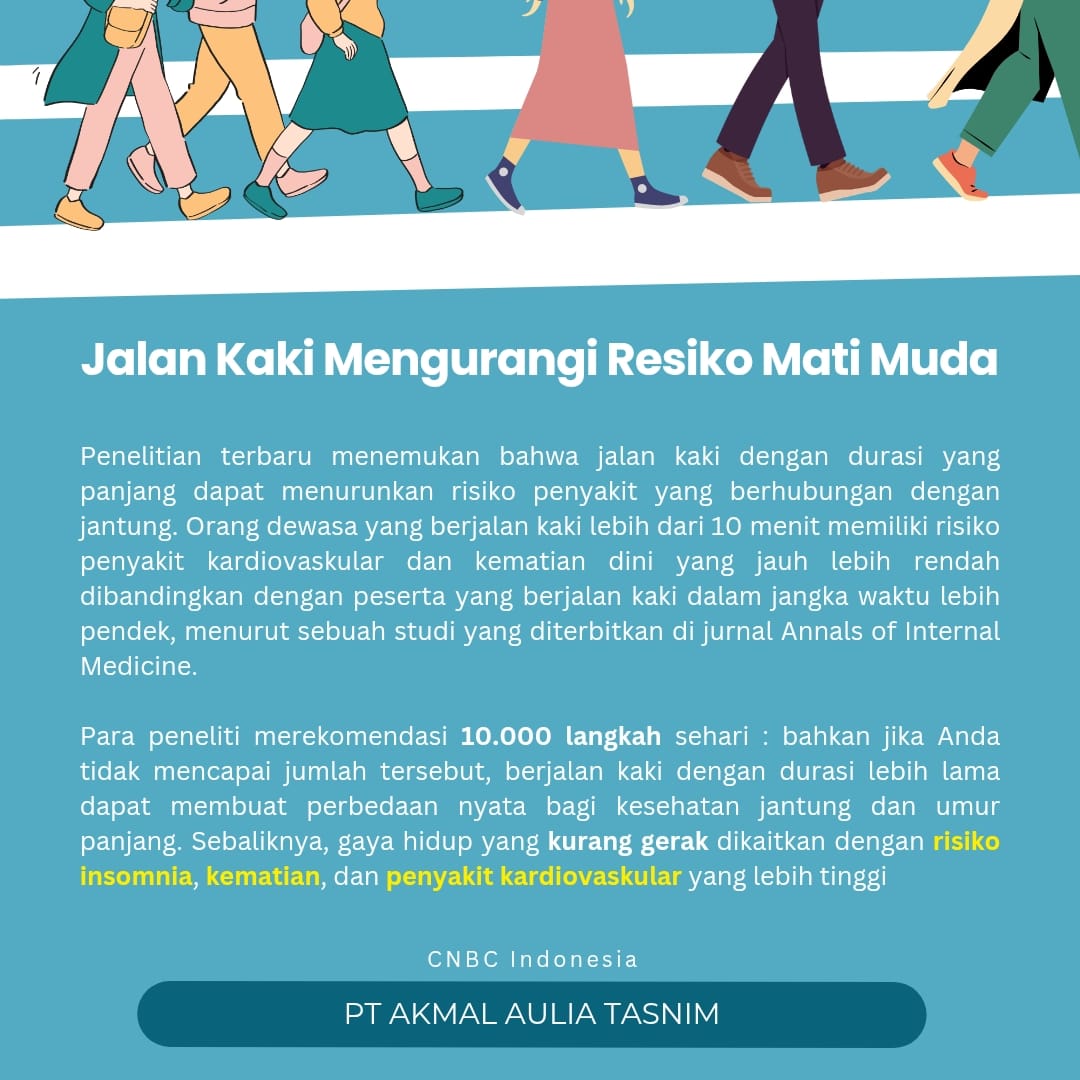 Gambar artikel Jalan Kaki: Kunci Menuju Hidup Sehat & Panjang Umur