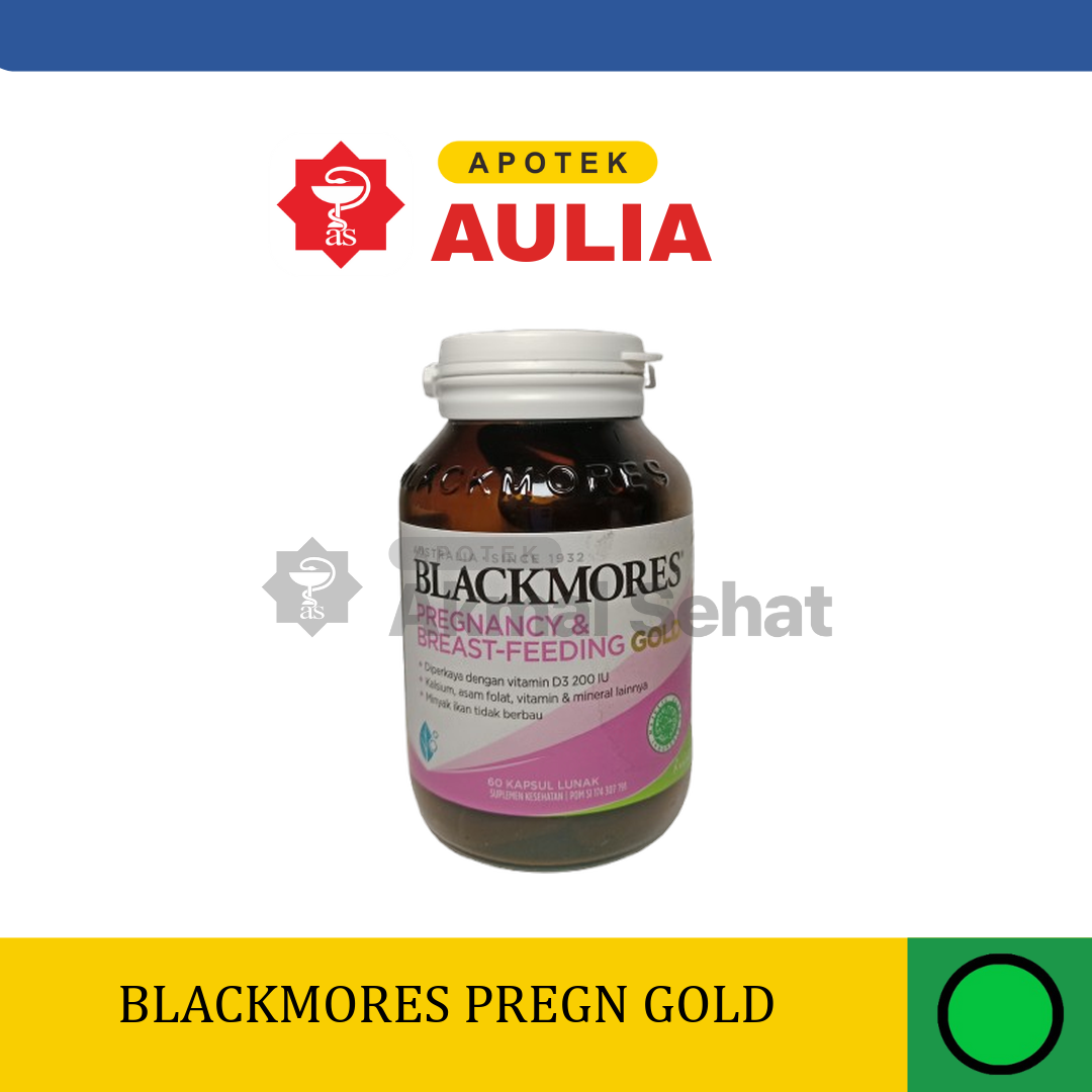 BLACKMORES PREGNANCY BREAST FEED GOLD SOFTCAP 60S