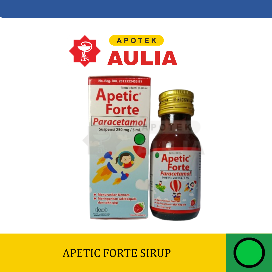 APETIC FORTE 250MG/5ML SUSP 60ML