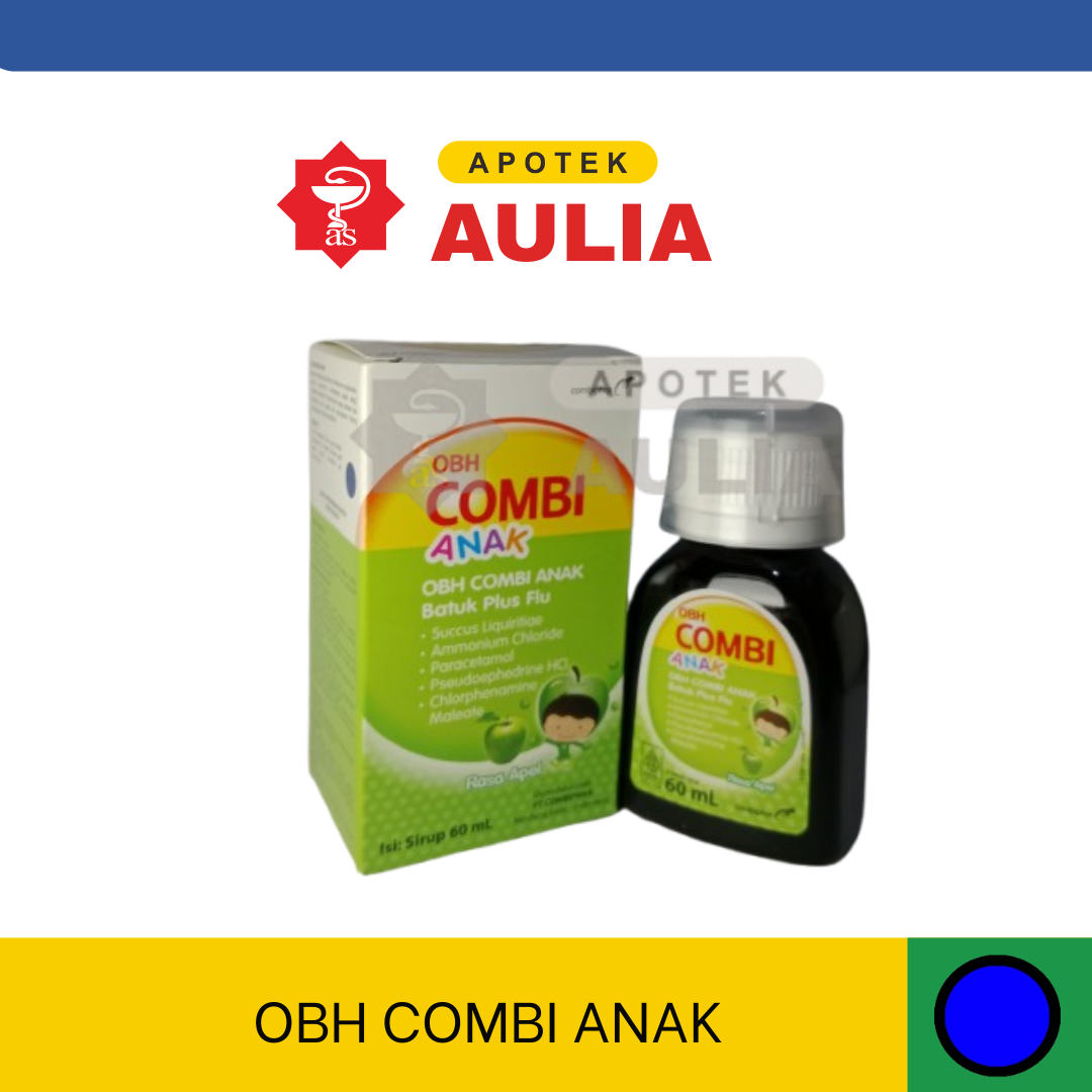 OBH COMBI PLUS ANAK APEL SYR 60ML